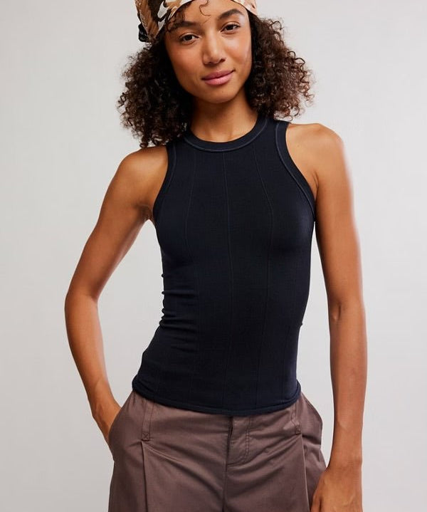 So Soft Seamless Modal Tank - black - Blue Sky Fashions & Lingerie