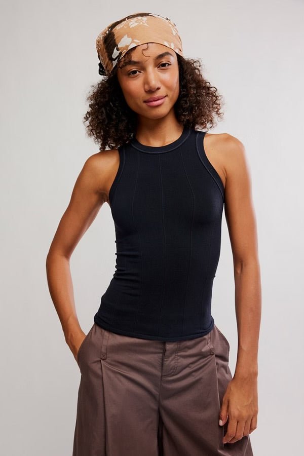 So Soft Seamless Modal Tank - black - Blue Sky Fashions & Lingerie