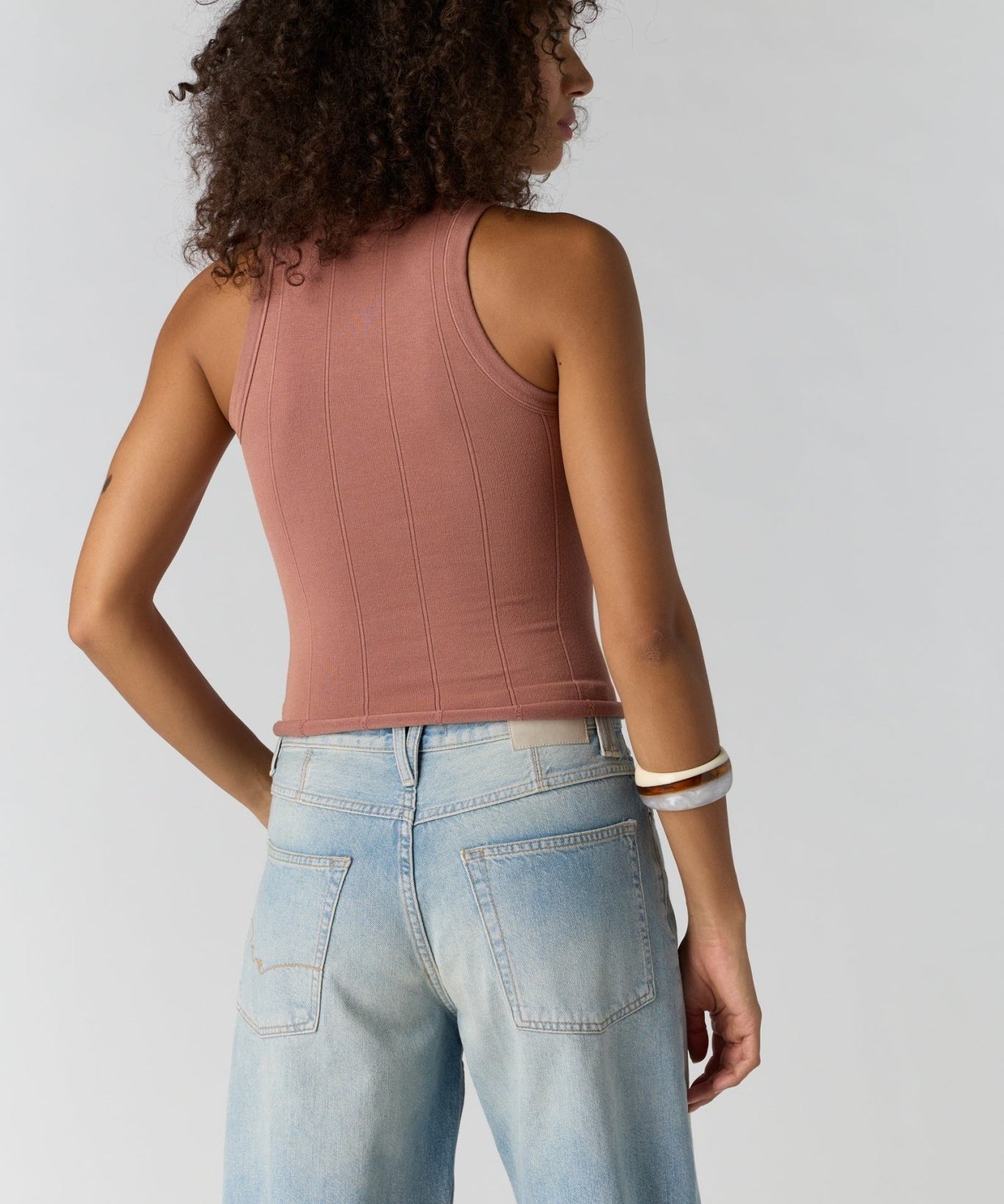 So Soft Seamless Modal Tank - cedar wood - Blue Sky Fashions & Lingerie