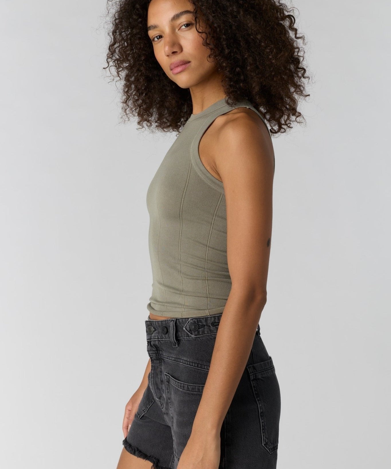 So Soft Seamless Modal Tank - Laurel canyon - Blue Sky Fashions & Lingerie