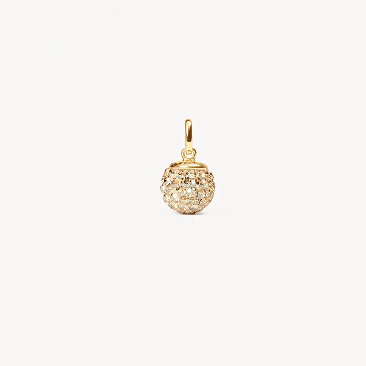 Soft Gold Sparkle Ball™ Charm - Blue Sky Fashions & Lingerie