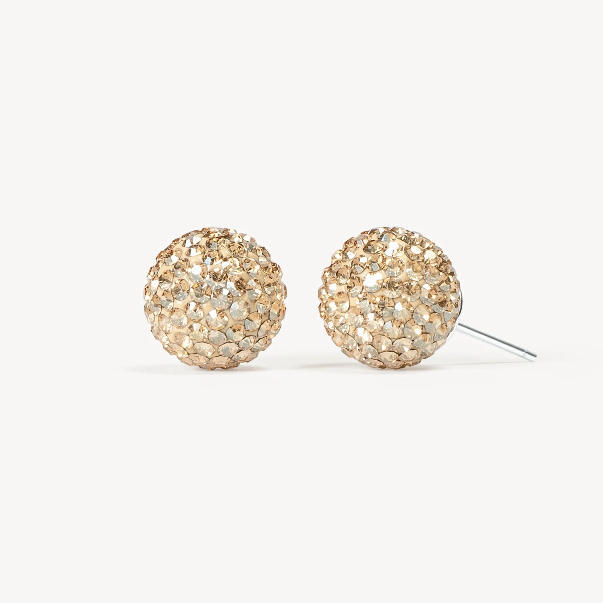 Soft Gold Sparkle Ball™ Stud Earrings - Blue Sky Fashions & Lingerie