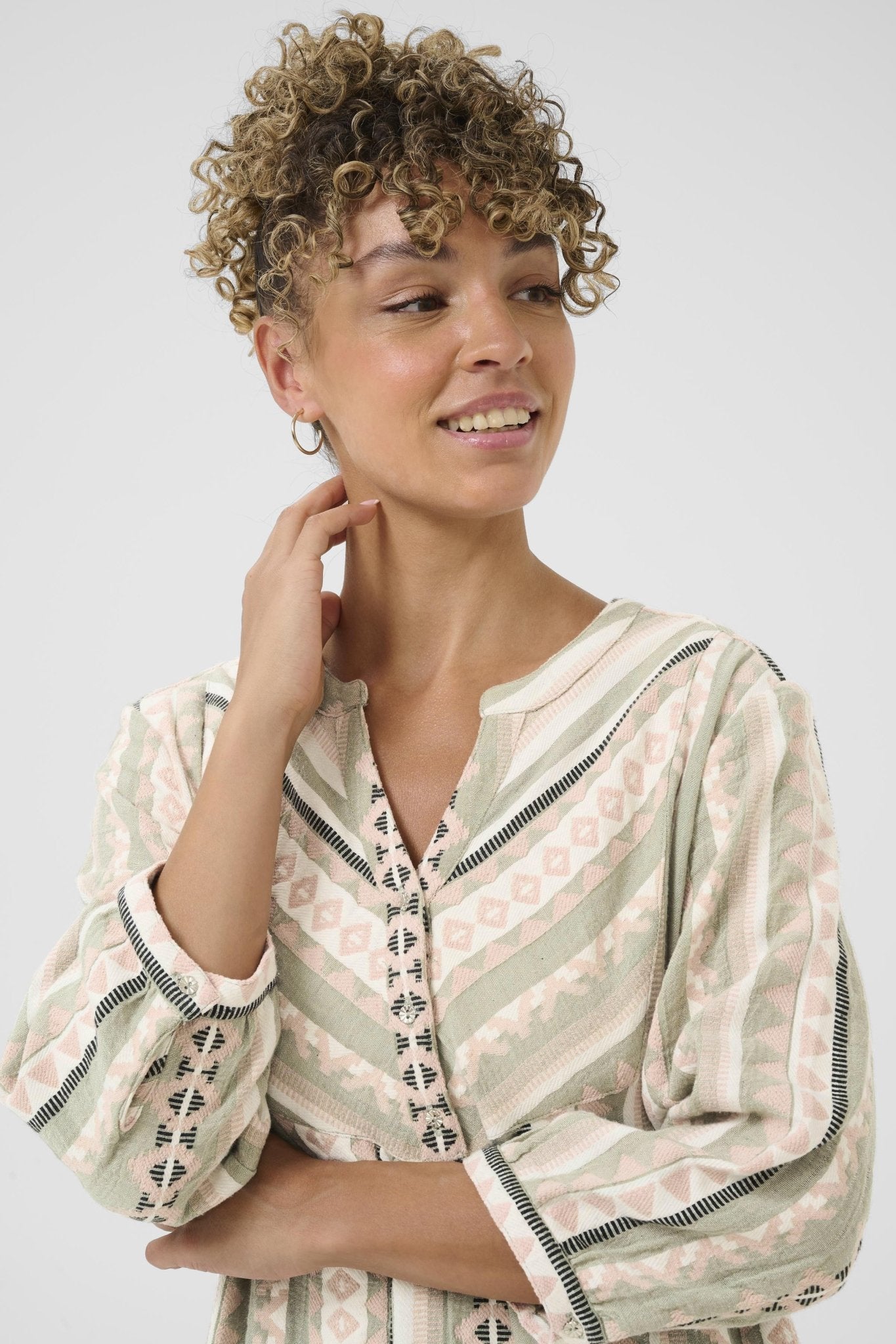 Solo Caftan Dress by Cream - Blue Sky Fashions & Lingerie