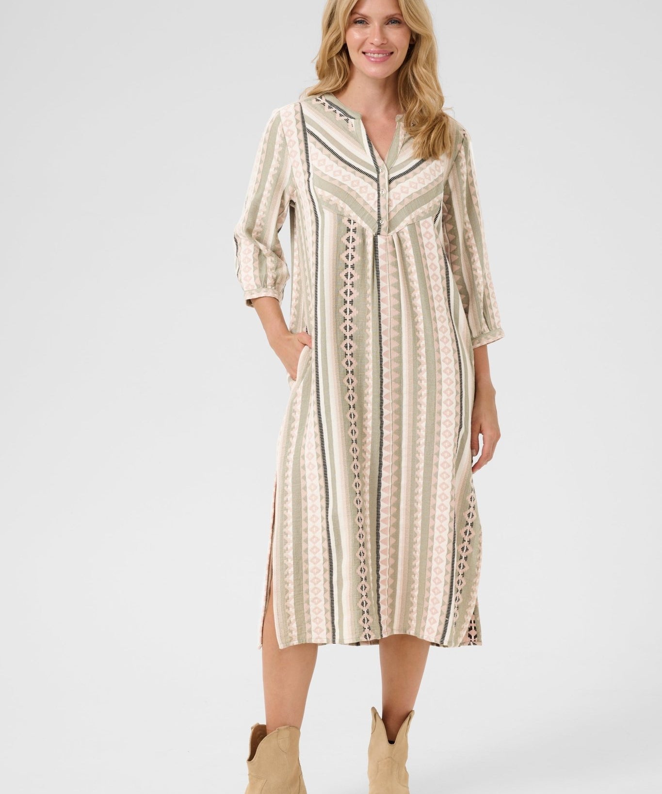 Solo Caftan Dress by Cream - Blue Sky Fashions & Lingerie