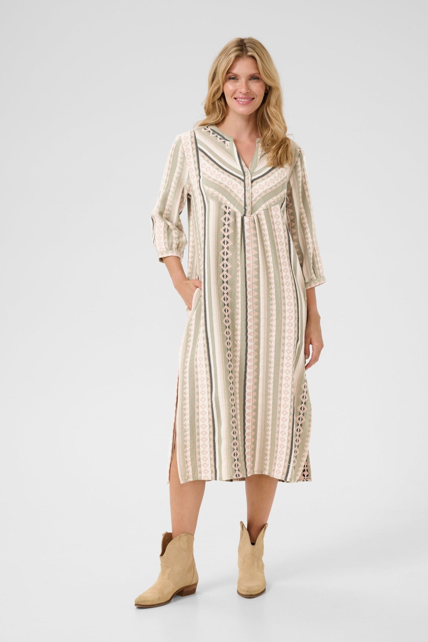 Solo Caftan Dress by Cream - Blue Sky Fashions & Lingerie