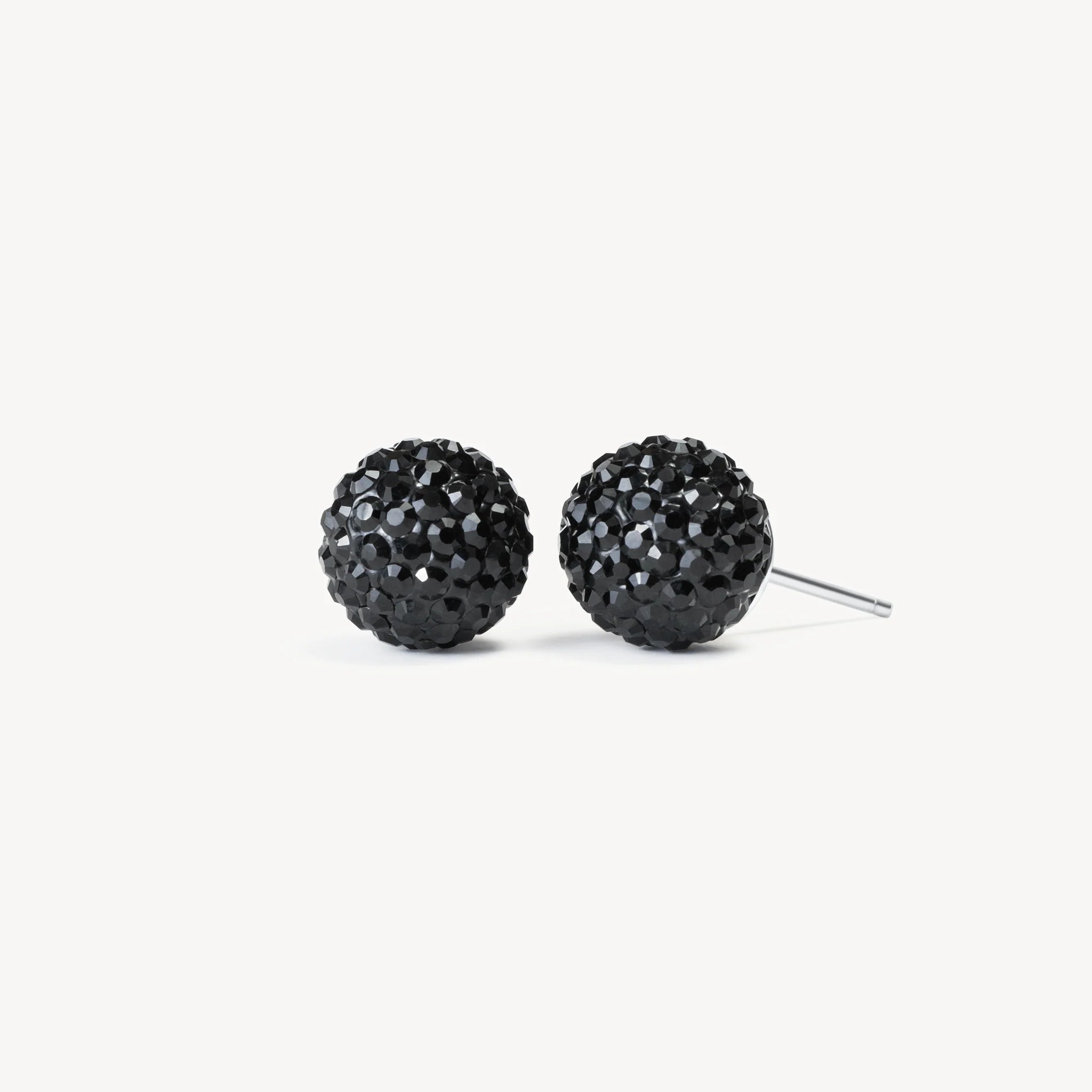 Sparkle Ball™ Stud Earrings - Black - Blue Sky Fashions & Lingerie