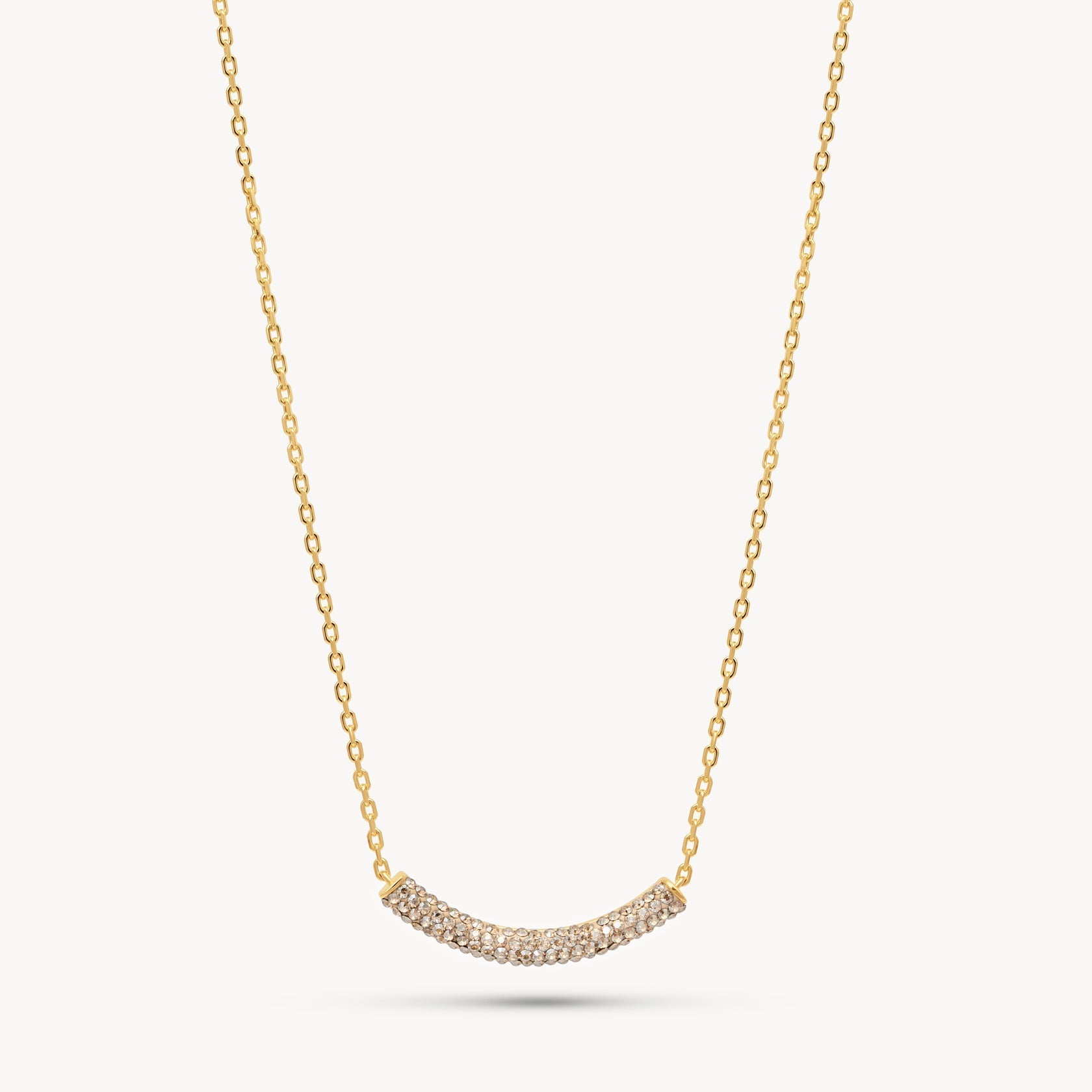 Sparkle Bar Necklace in Soft Gold - Blue Sky Fashions & Lingerie