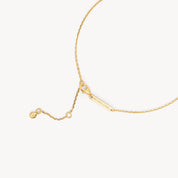 Sparkle Bar Necklace in Soft Gold - Blue Sky Fashions & Lingerie