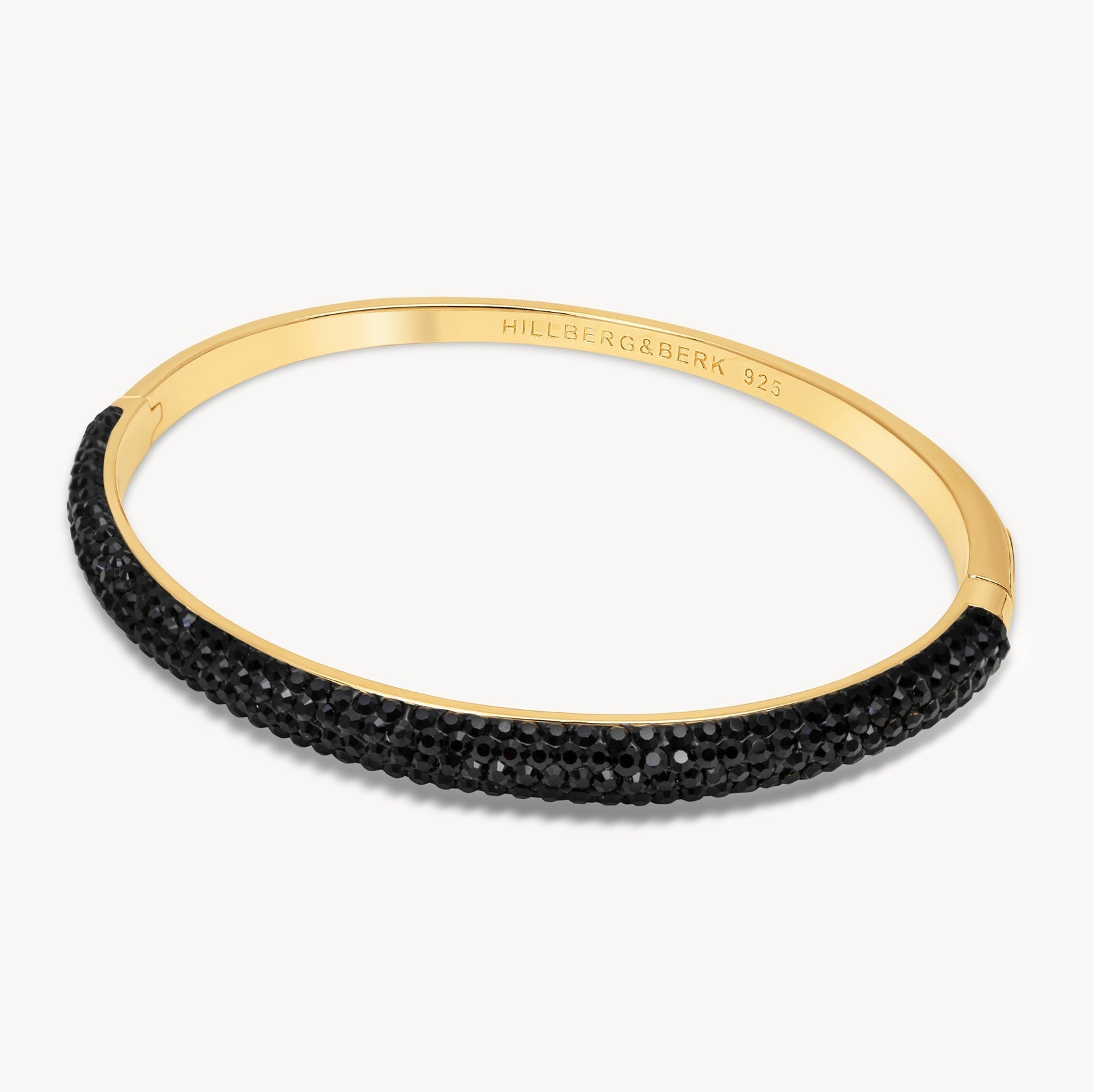 Sparkle cuff bracelet - black/large - Blue Sky Fashions & Lingerie