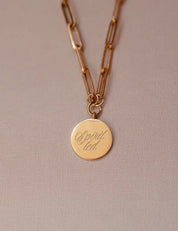 Spirit Led 18k gold plated necklace - Blue Sky Fashions & Lingerie