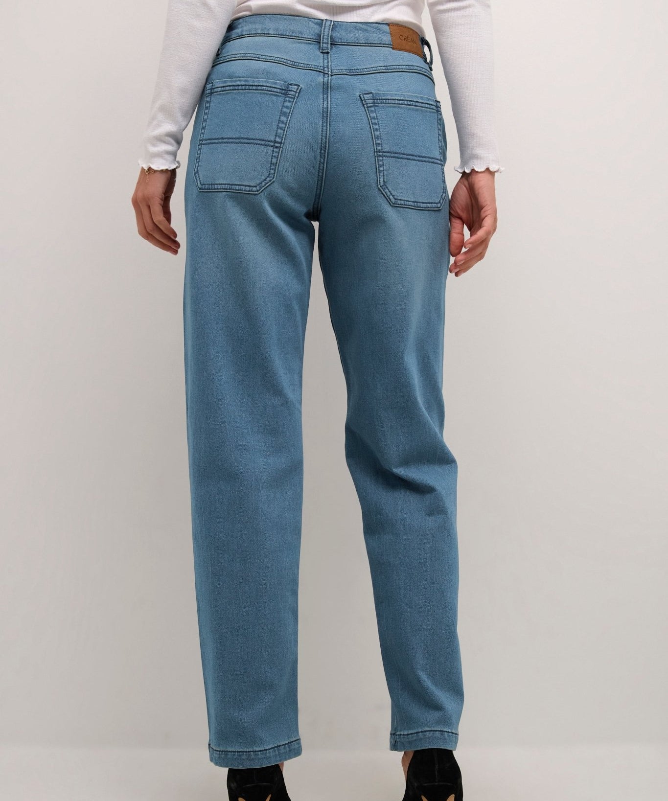 Stacia cargo jog denim pants by Cream - Blue Sky Fashions & Lingerie