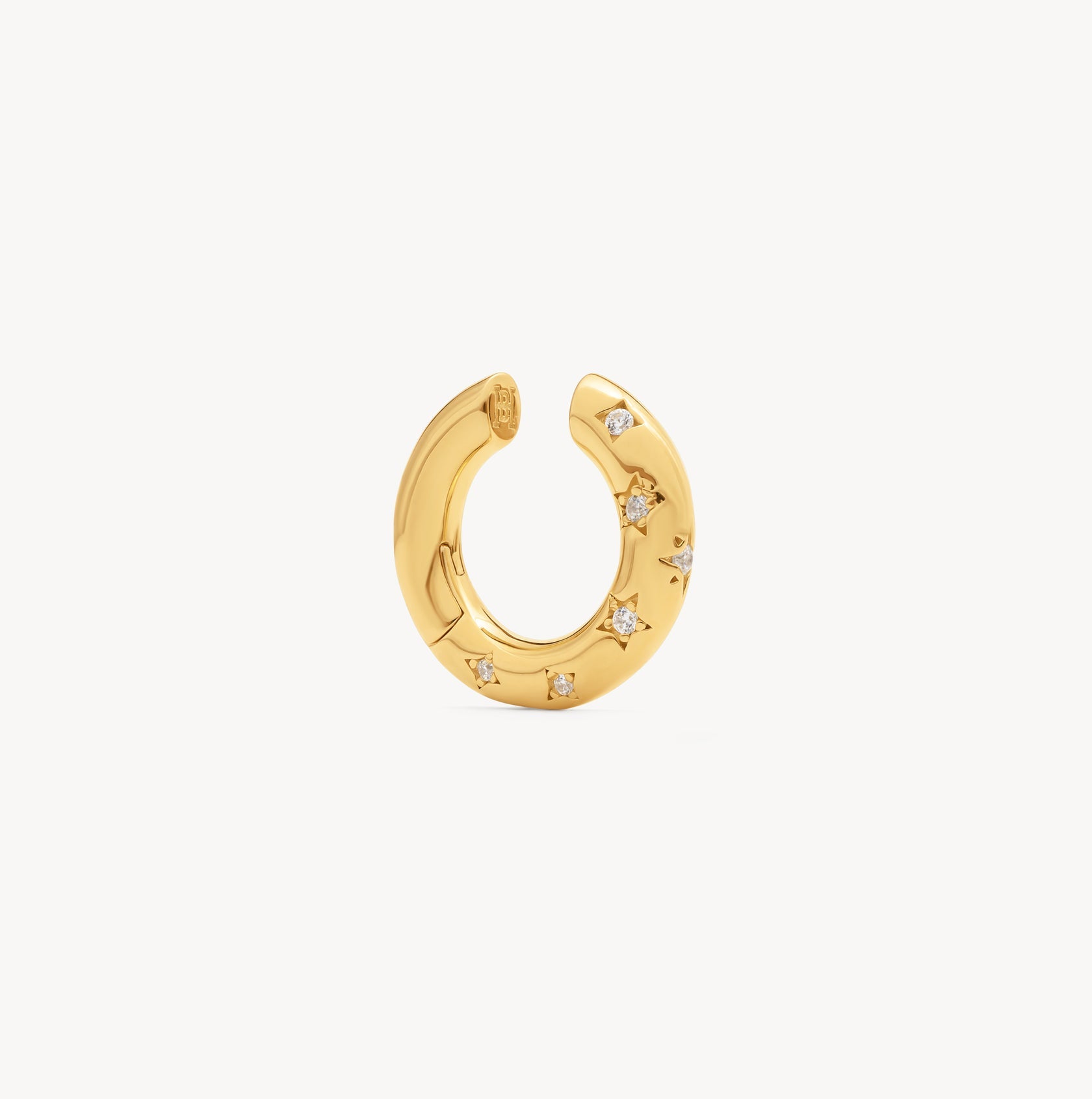 STARBURST EAR CUFF - 14K GOLD VERMEIL - Blue Sky Fashions & Lingerie