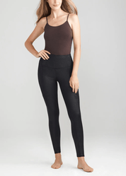 Stretch and Shine Faux Leather Shaping Legging by Yummie - Blue Sky Fashions & Lingerie