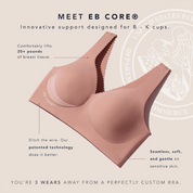 STRUCTURED SCOOP BRA by Evelyn & Bobbie - Clay - Blue Sky Fashions & Lingerie