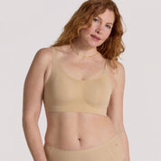 STRUCTURED SCOOP BRA by Evelyn & Bobbie - Sand - Blue Sky Fashions & Lingerie