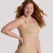 STRUCTURED SCOOP BRA by Evelyn & Bobbie - Sand - Blue Sky Fashions & Lingerie