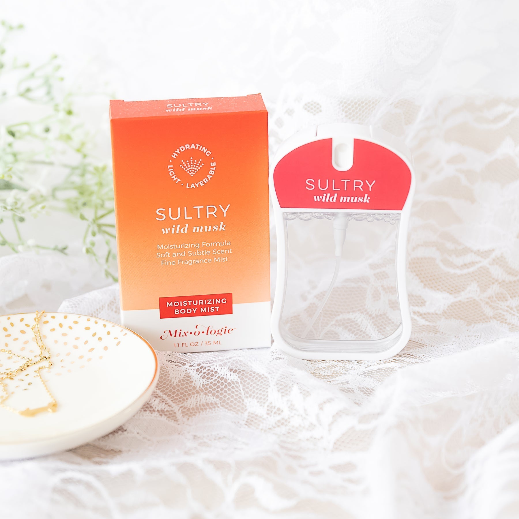 SULTRY (WILD MUSK) | MOISTURIZING BODY MIST - Blue Sky Fashions & Lingerie