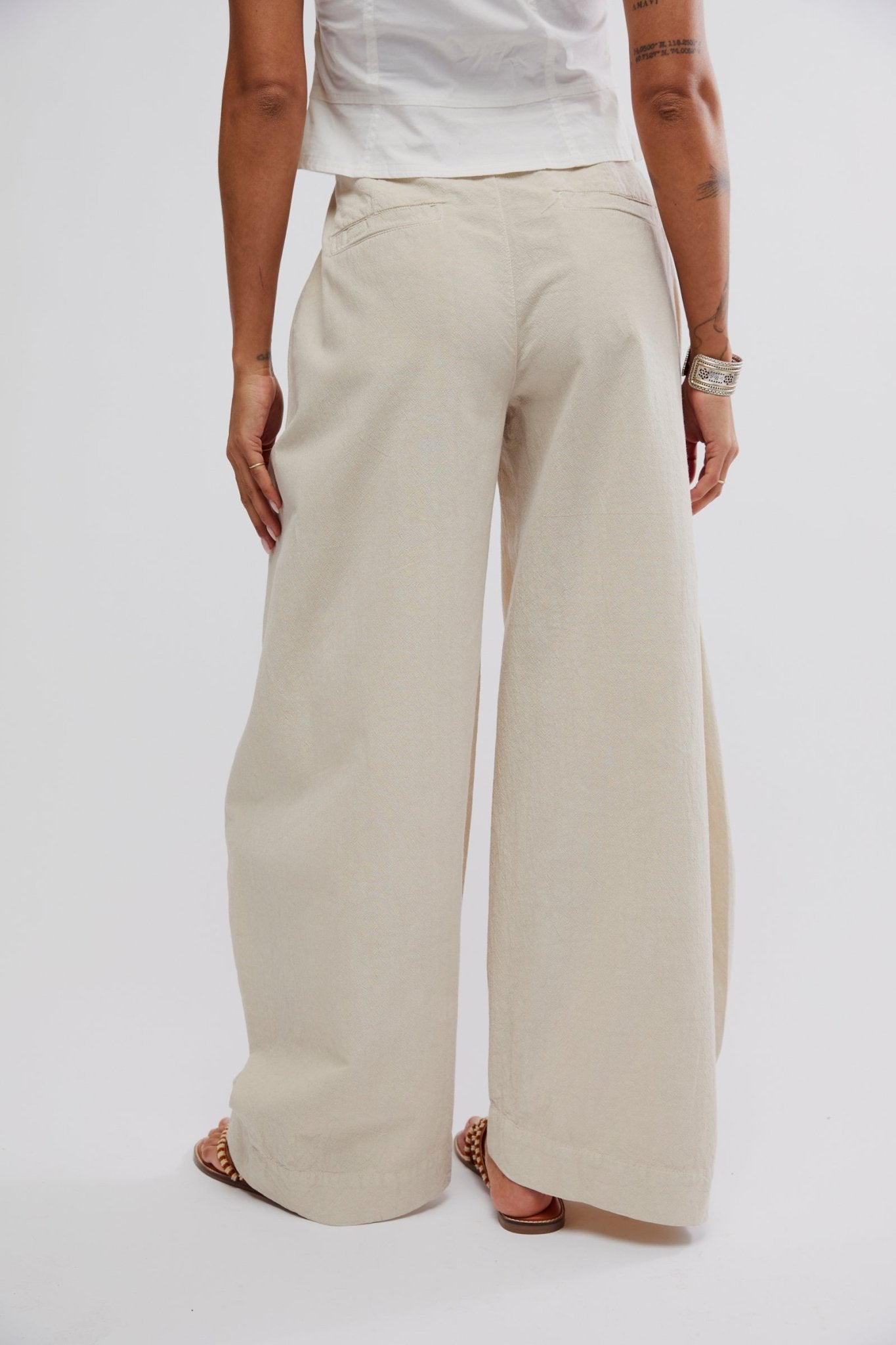 Tegan Washed Barrel Trousers by Free People - Blue Sky Fashions & Lingerie