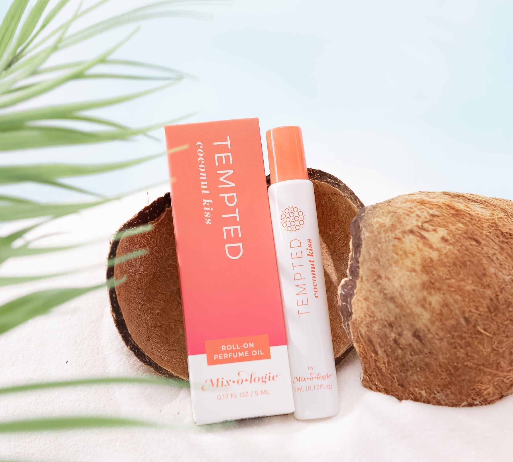 TEMPTED (COCONUT KISS) | ROLLERBALL PERFUME OIL ROLL - ON - Blue Sky Fashions & Lingerie