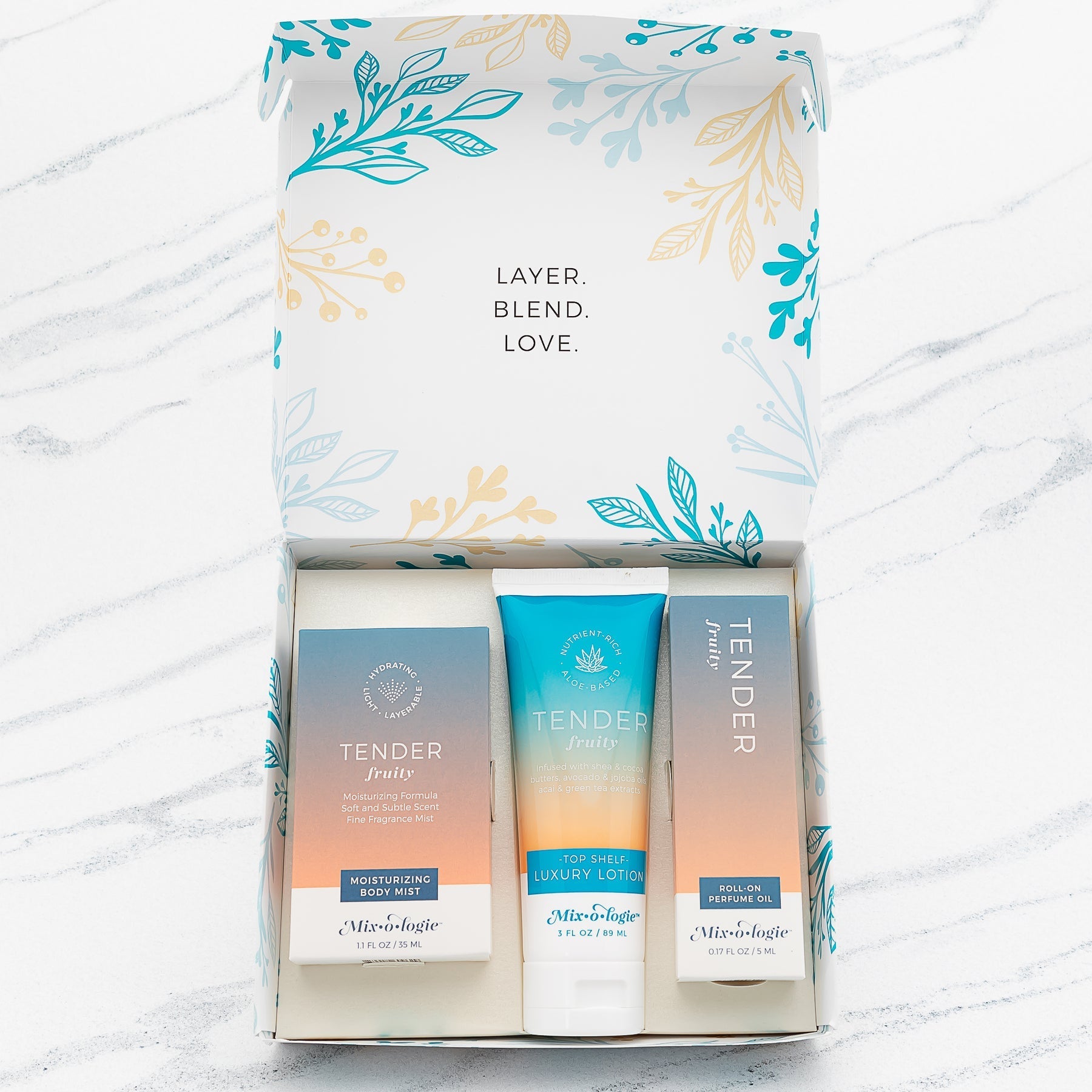 TENDER (FRUITY) | GIFT SET TRIO BOX - Blue Sky Fashions & Lingerie