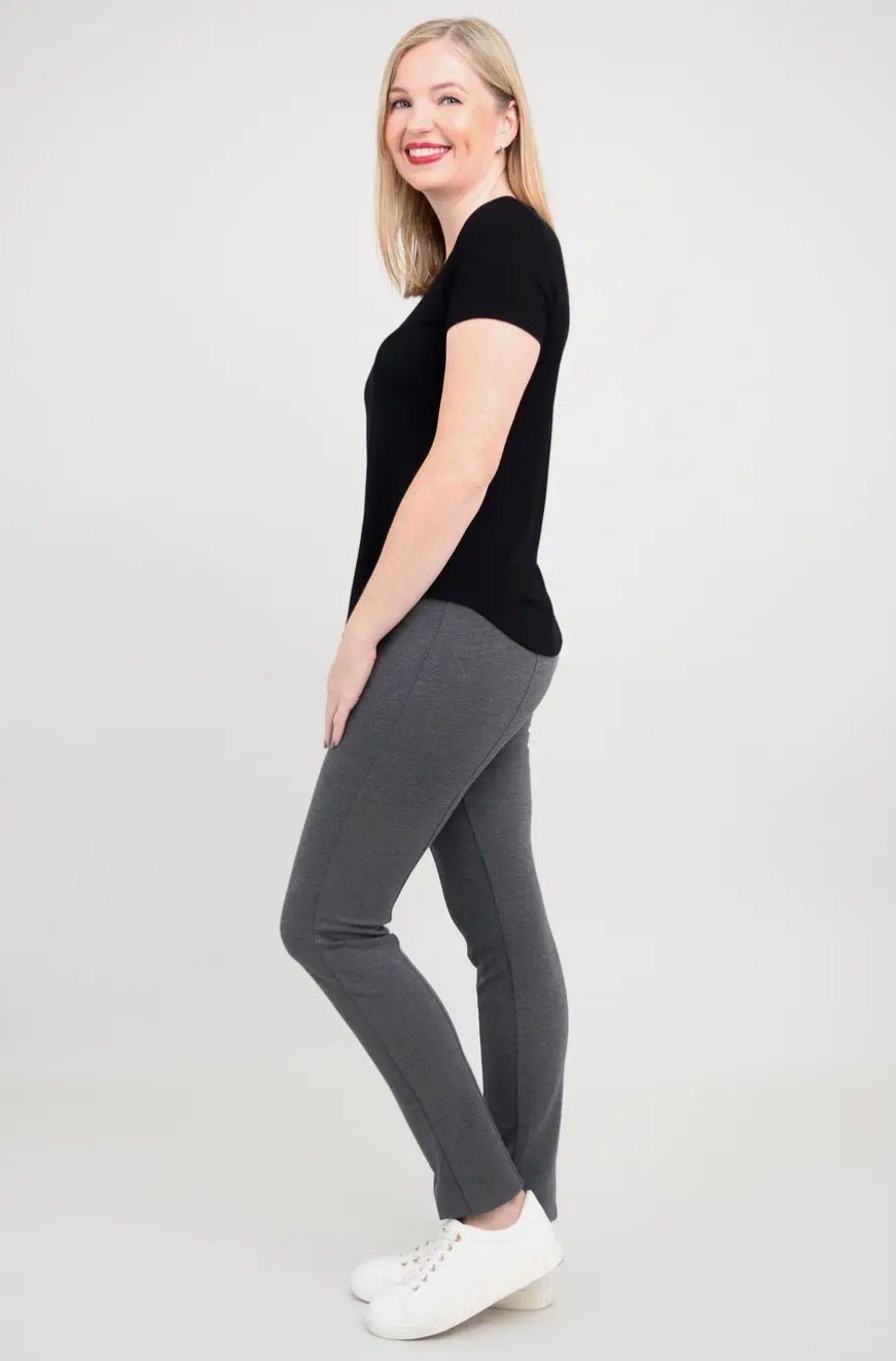 Tessa Tee, Black, Bamboo - Blue Sky Fashions & Lingerie