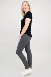 Tessa Tee, Black, Bamboo - Blue Sky Fashions & Lingerie