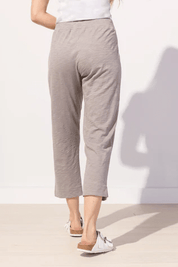 Textured Peruvian Cotton On The Go Capri in fog - Blue Sky Fashions & Lingerie