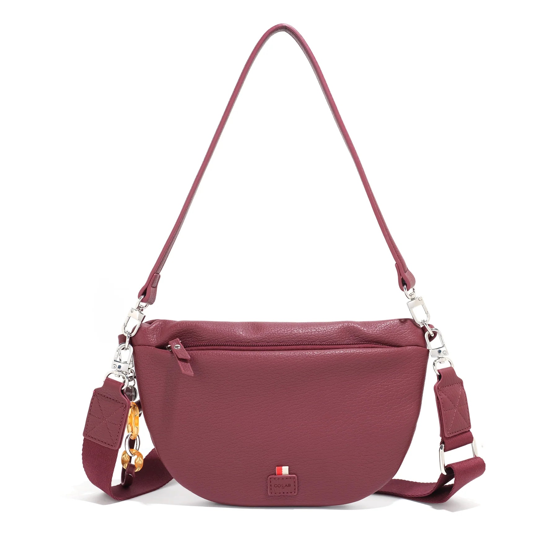 The 'NAVA' All - In - One Organizer Crossbody - Pomegranate - Blue Sky Fashions & Lingerie