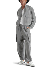 Themis Pant - Grey Pinstripe - Blue Sky Fashions & Lingerie