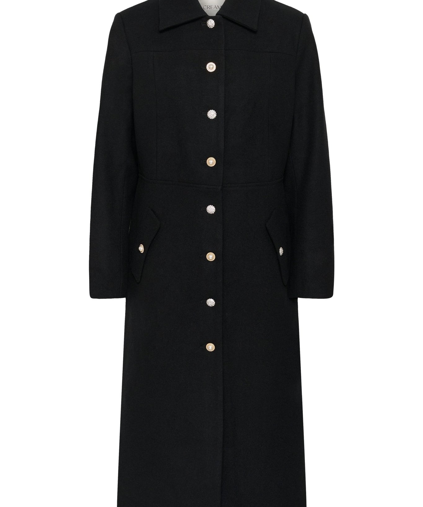 Tolsa Long Coat by Cream - Blue Sky Fashions & Lingerie
