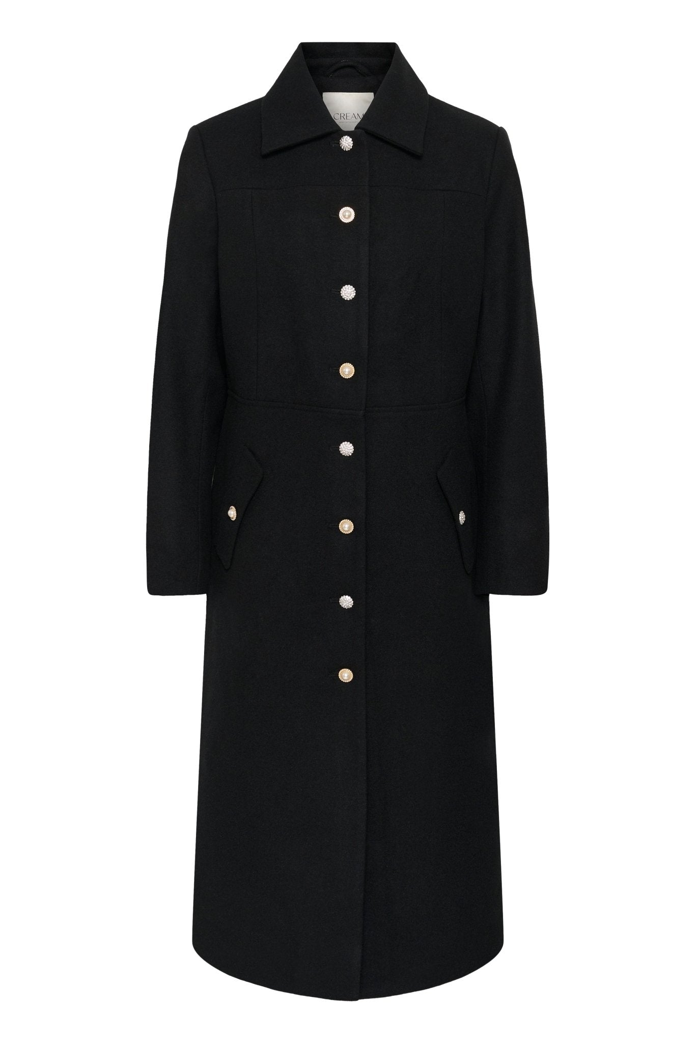 Tolsa Long Coat by Cream - Blue Sky Fashions & Lingerie