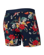 Ultra Super Soft Boxer Brief with fly - Hawaiian pizza navy - Blue Sky Fashions & Lingerie