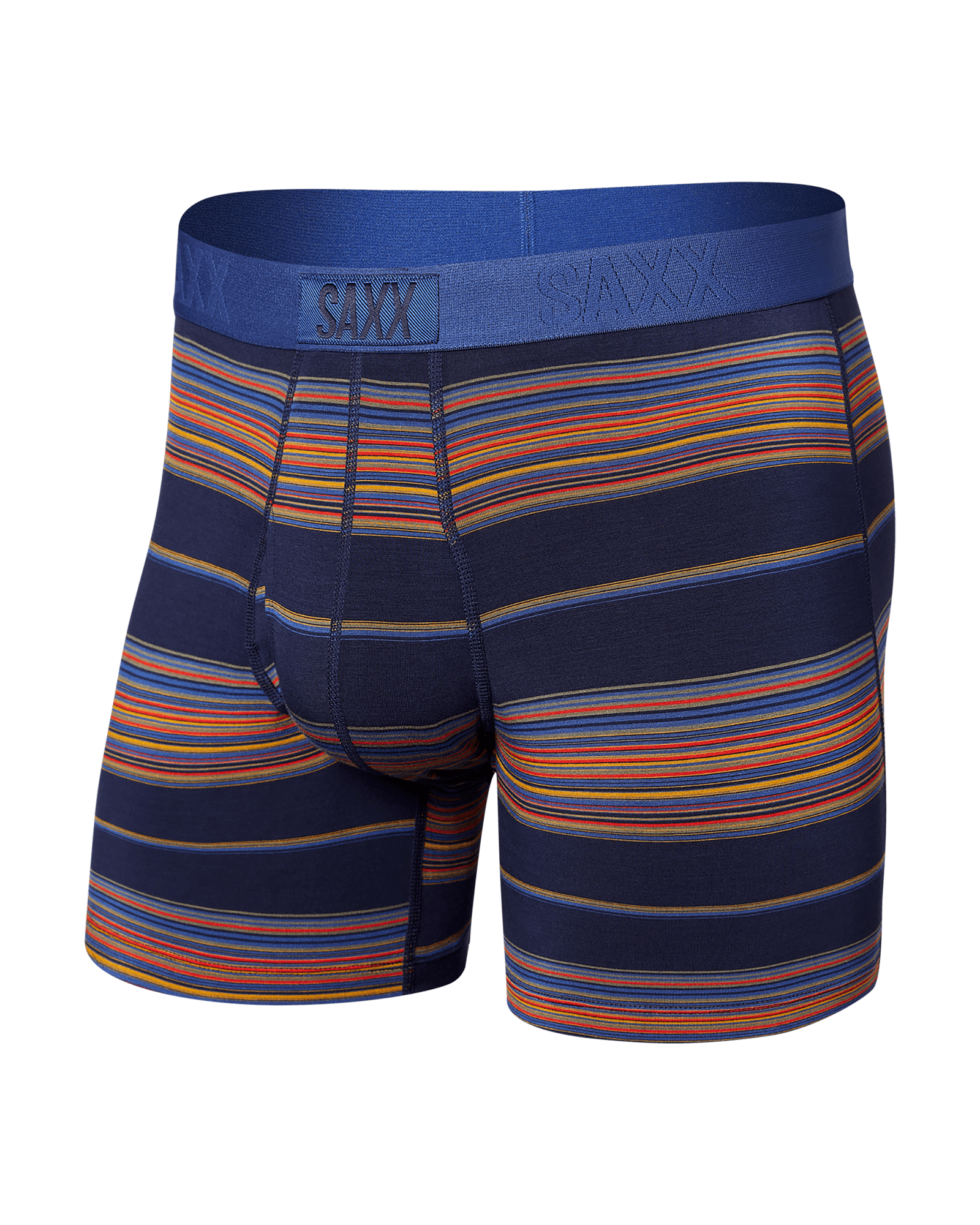 Ultra Super Soft Boxer Brief with fly - Horizon Stripe - Blue Sky Fashions & Lingerie