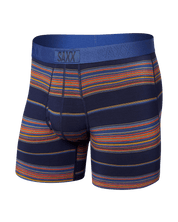 Ultra Super Soft Boxer Brief with fly - Horizon Stripe - Blue Sky Fashions & Lingerie