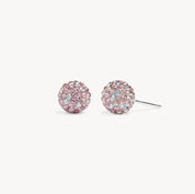 VENETIAN BLUSH SPARKLE BALL™ SMALLSTUD EARRINGS 8mm - Blue Sky Fashions & Lingerie