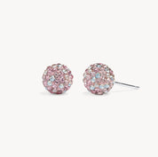 VENETIAN BLUSH SPARKLE BALL™ SMALLSTUD EARRINGS 8mm - Blue Sky Fashions & Lingerie