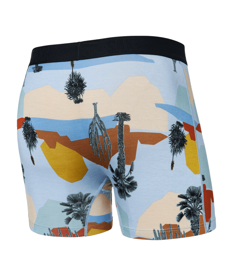 Vibe Super Soft Boxer Brief - Baja Bound Chambray - Blue Sky Fashions & Lingerie