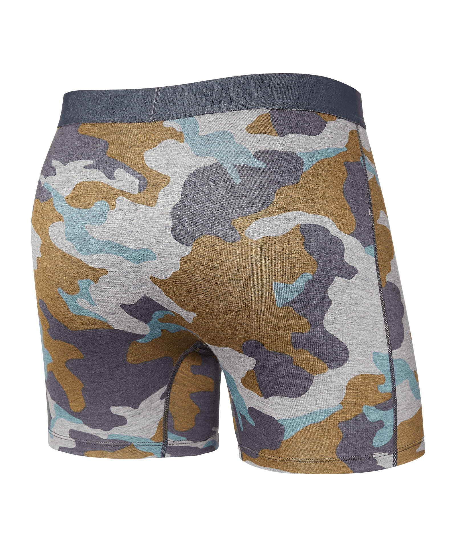 Vibe Super Soft Boxer Brief - Grey Supersize Camo - Blue Sky Fashions & Lingerie