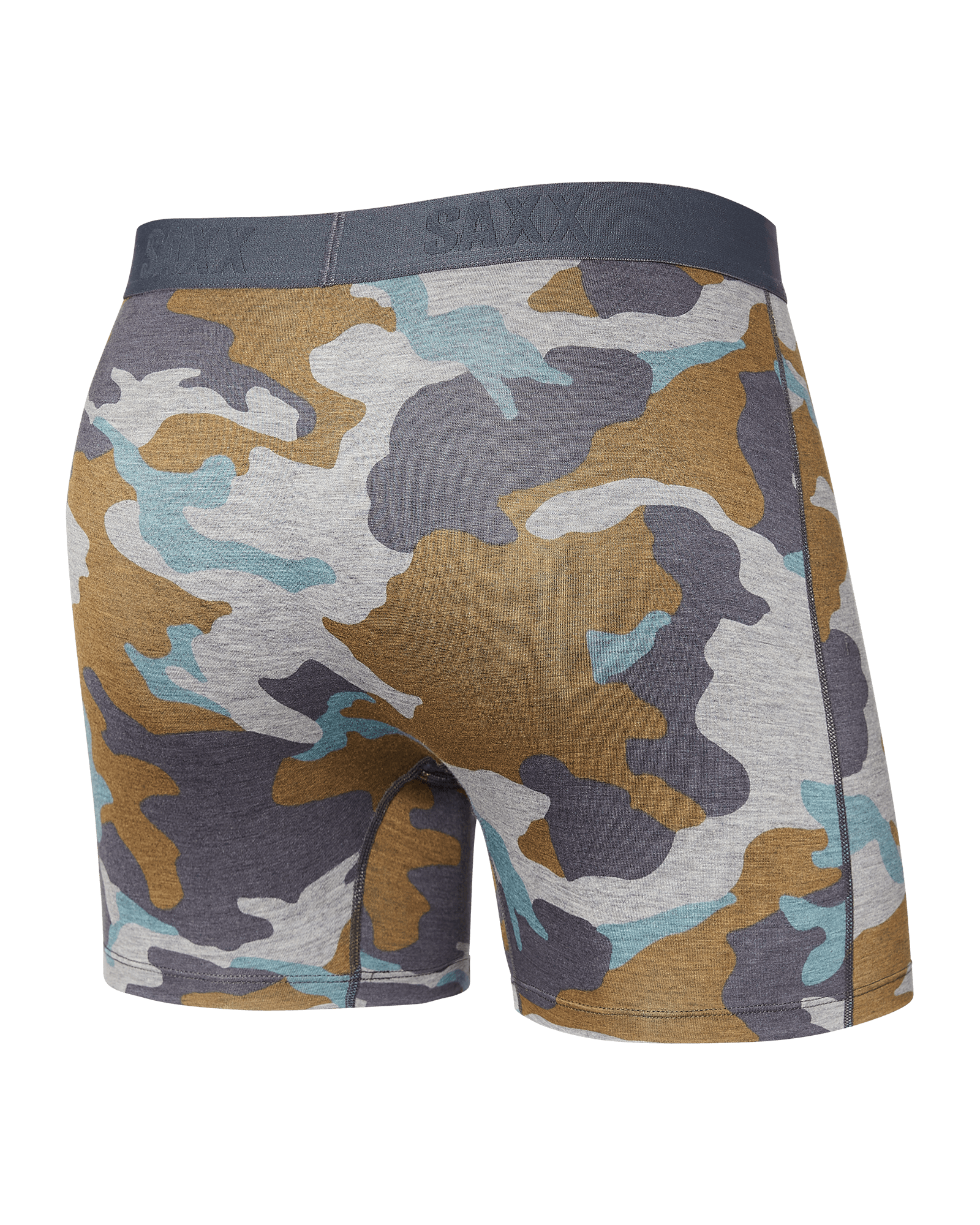 Vibe Super Soft Boxer Brief - Grey Supersize Camo - Blue Sky Fashions & Lingerie