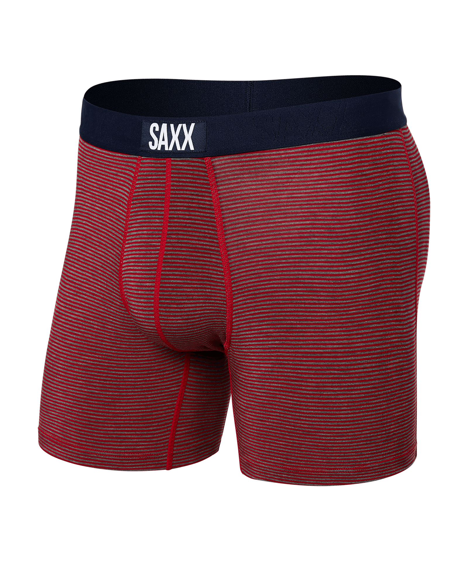 Vibe Super Soft Boxer Brief - Stripe Cherry - Blue Sky Fashions & Lingerie