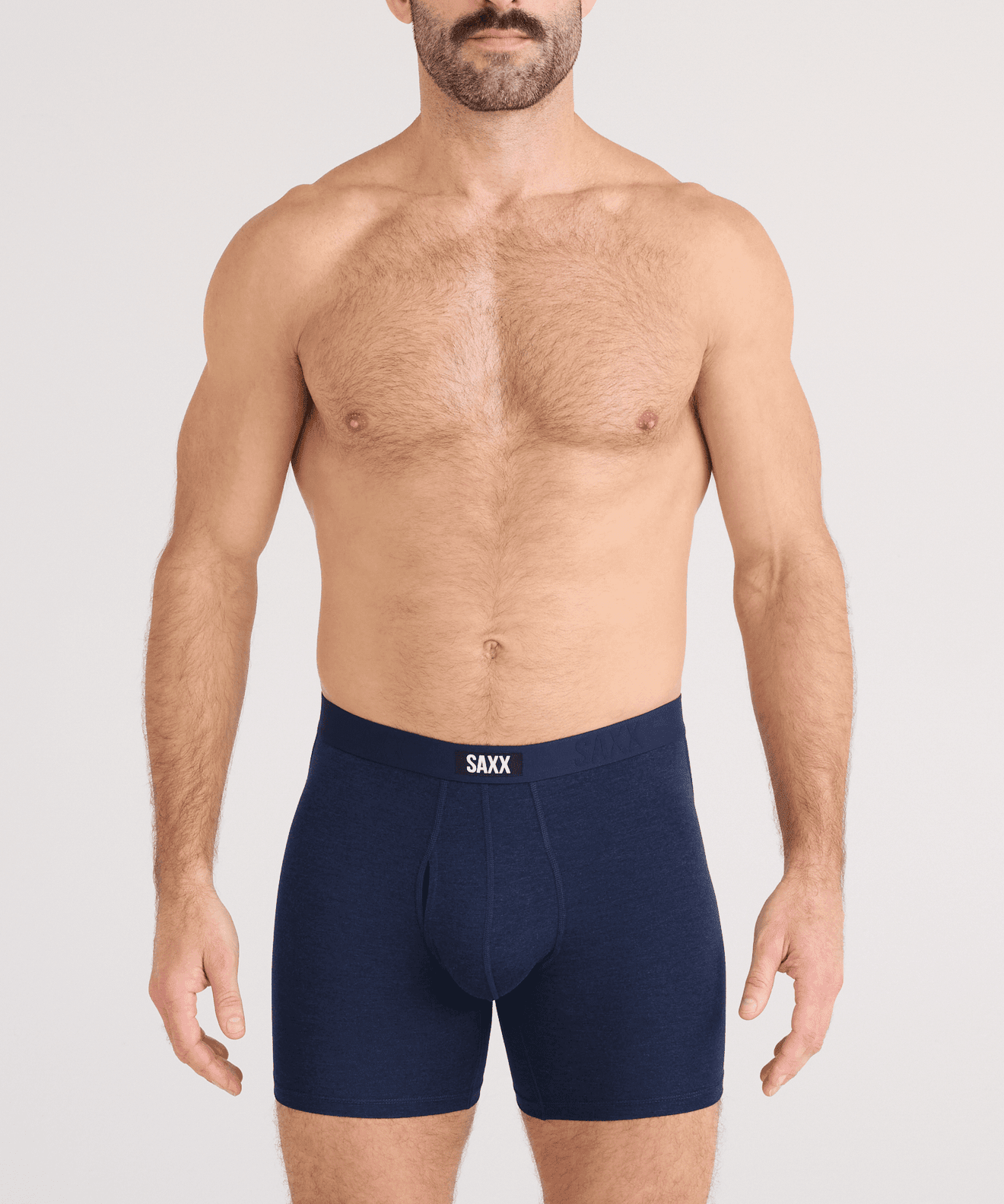 Vibe Xtra Soft Comfort Soft Comfort Boxer Brief 6" - Navy - Blue Sky Fashions & Lingerie