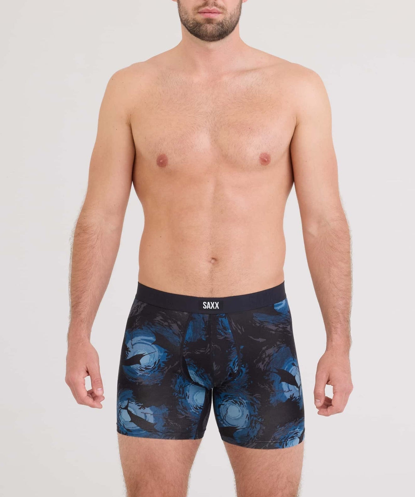 Vibe Xtra Soft Comfort Soft Comfort Boxer Brief 6" - Sun Day School - Navy - Blue Sky Fashions & Lingerie