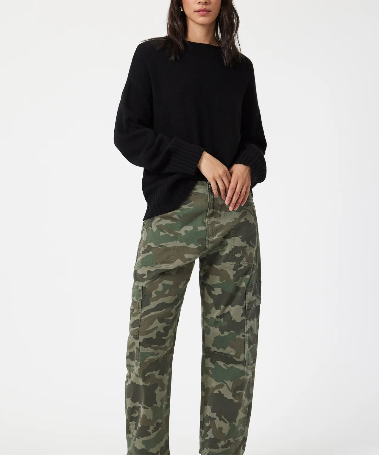 Vinnie barrel cargo pants by Mavi - Camo - Blue Sky Fashions & Lingerie