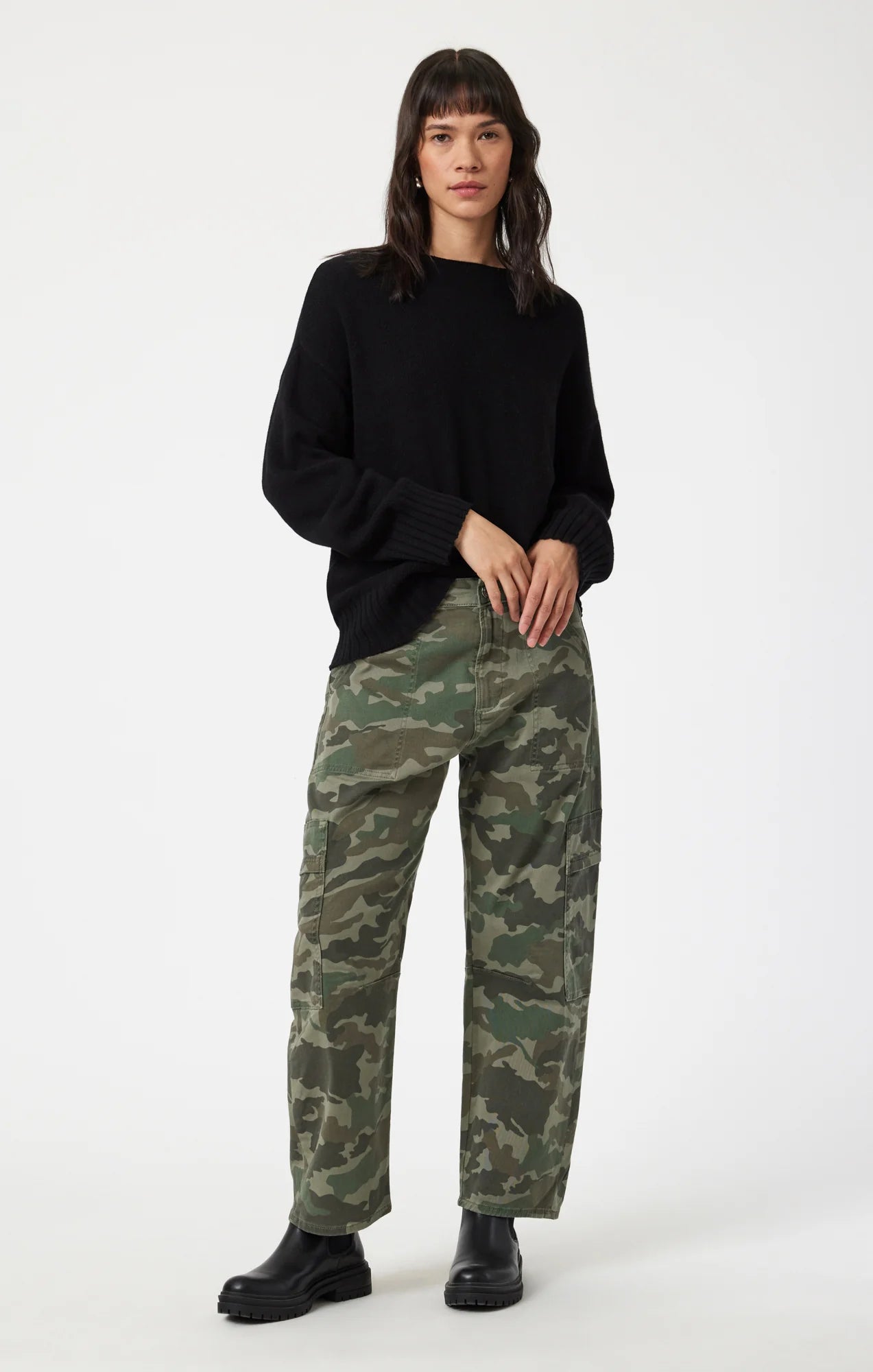 Vinnie barrel cargo pants by Mavi - Camo - Blue Sky Fashions & Lingerie