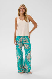 Visa linen cotton knit tank by Cream - Blue Sky Fashions & Lingerie