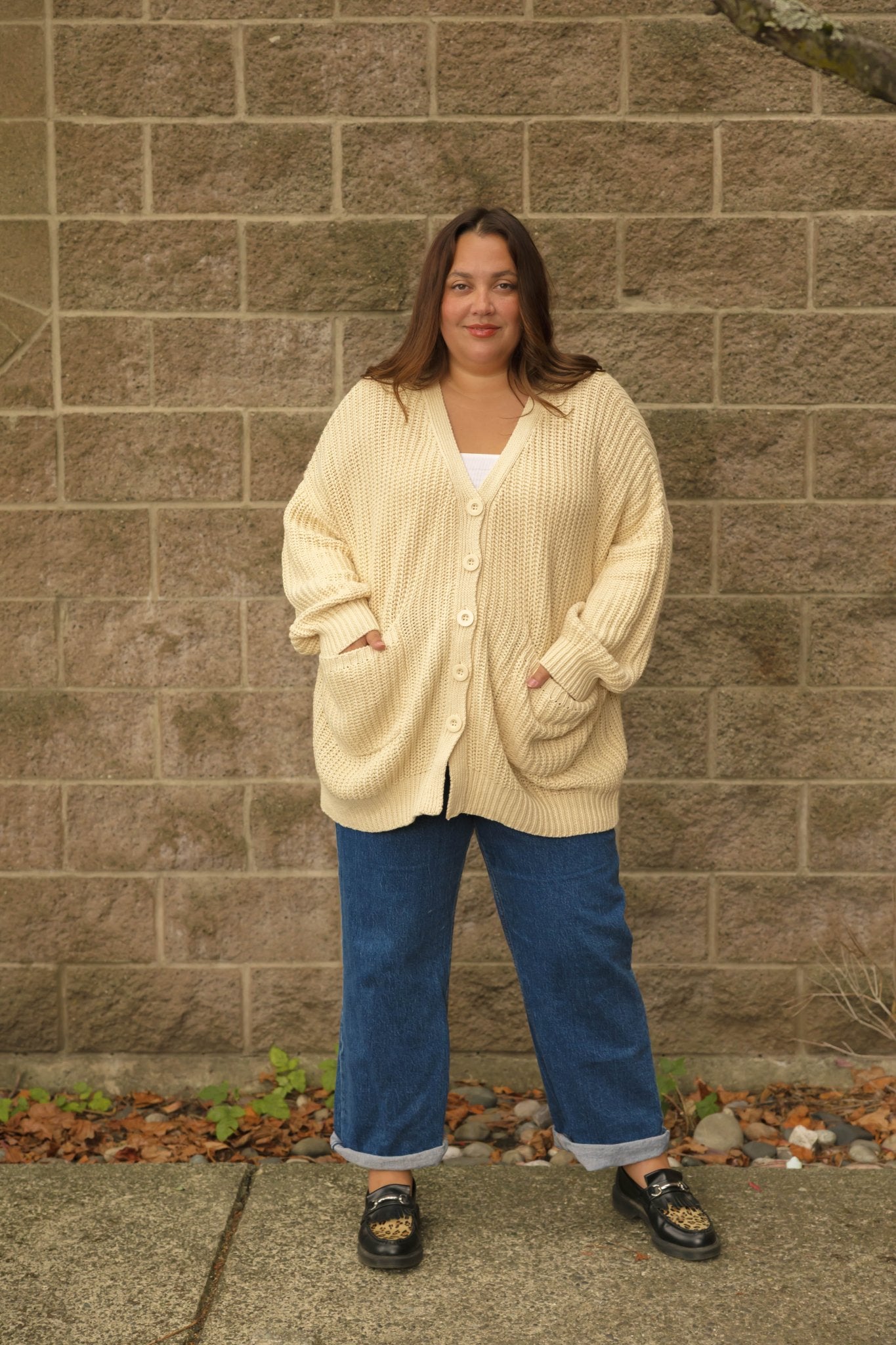 WAVERLY CARDIGAN IN OAT BEIGE - Blue Sky Fashions & Lingerie