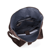 Waxed Canvas Backpack BB 543W Green - Blue Sky Fashions & Lingerie