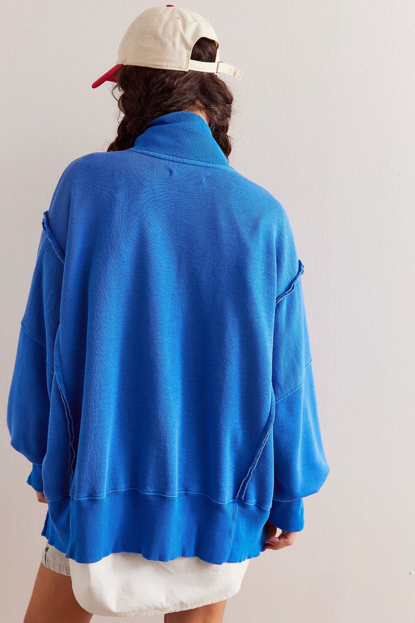 We The Free Camden Henley Sweatshirt - Lake Victoria - Blue Sky Fashions & Lingerie