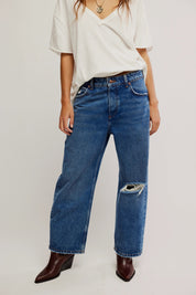 We The Free Deep Trance Dropped Boyfriend Jeans - Blue Sky Fashions & Lingerie