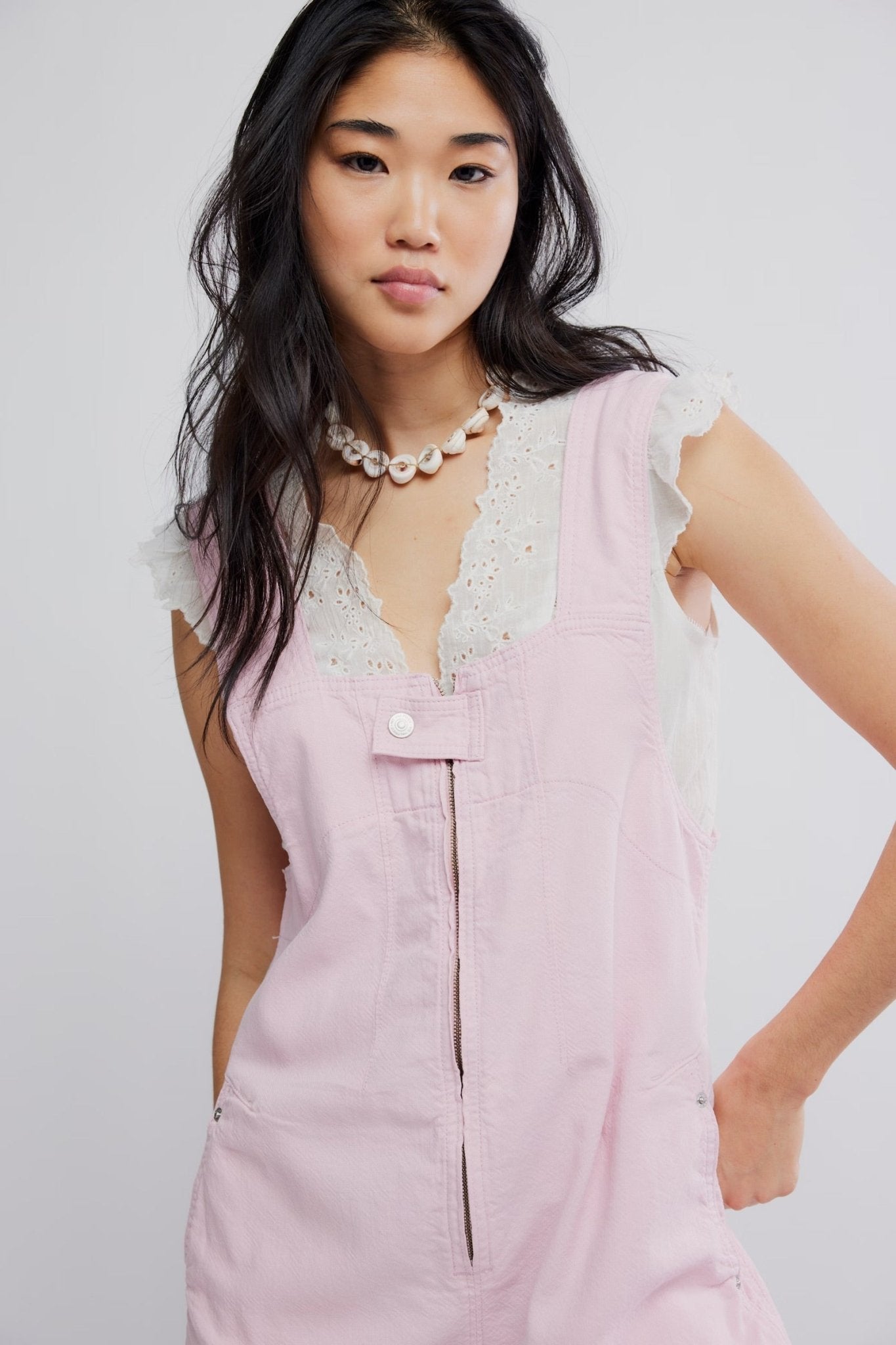 We The Free Jude Shortalls - Parfait Pink - Blue Sky Fashions & Lingerie